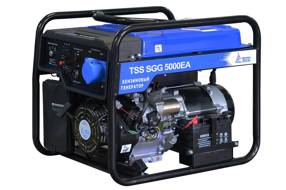 Фото 6 - Бензогенератор TSS SGG 5000 EA c АВР.
