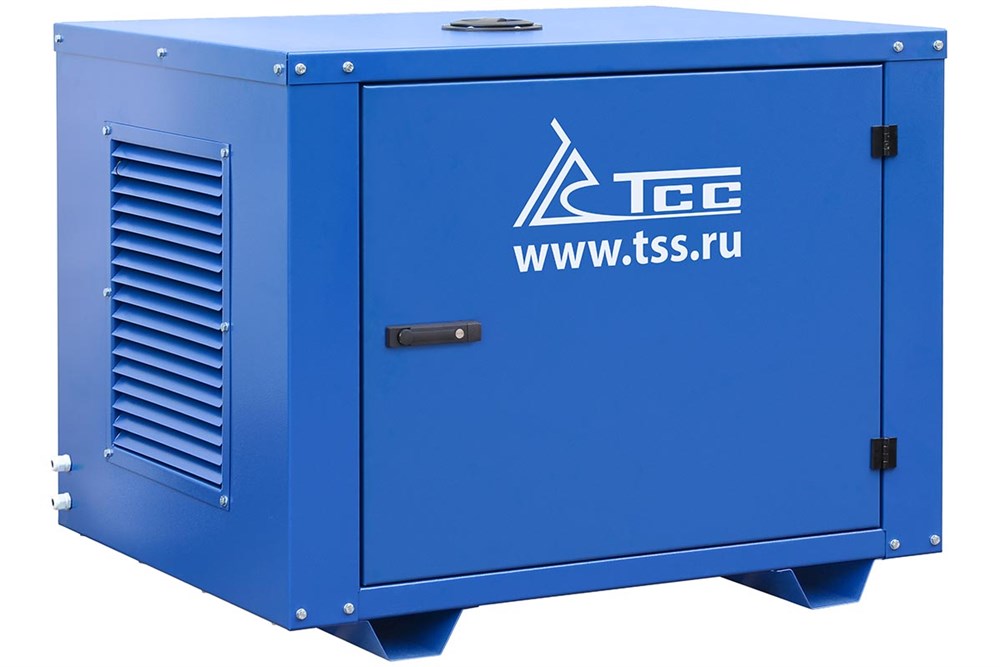 Фото 31 - Бензогенератор TSS SGG 5000EHNA в кожухе.