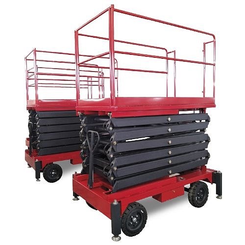 Фото 18 - Ножничный Подъемник QX-050-075 OXLIFT 500 кг 7.5 м.