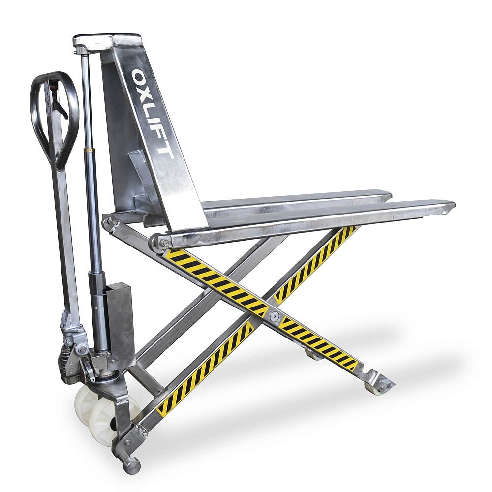 Фото 21 - Ножничная тележка из Нержавеющей Стали OXH-10Steel OXLIFT.
