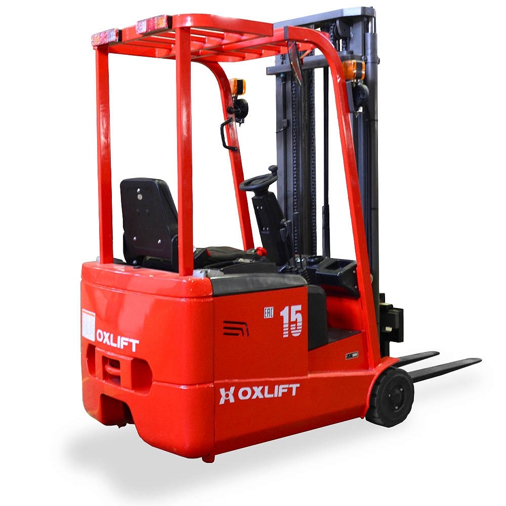 Фото 12 - Мини Электропогрузчик OXLIFT MPX15 h3 4500 мм с боковым смещением каретки.
