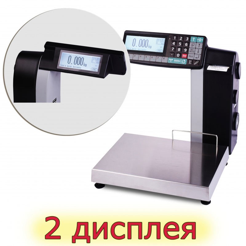 Фото 30 - Весы с печатью этикеток MK-32.2-R2P10-1 (с подмотчиком).