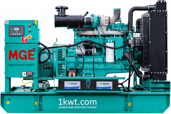 P440CS дизельный генератор MGE 440 кВт Открытая на двигателе Cummins / KTAA19-G6